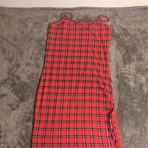 Plaid dress